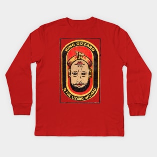 King Gizzard & The Lizard Wizard - Original Fan Art Kids Long Sleeve T-Shirt